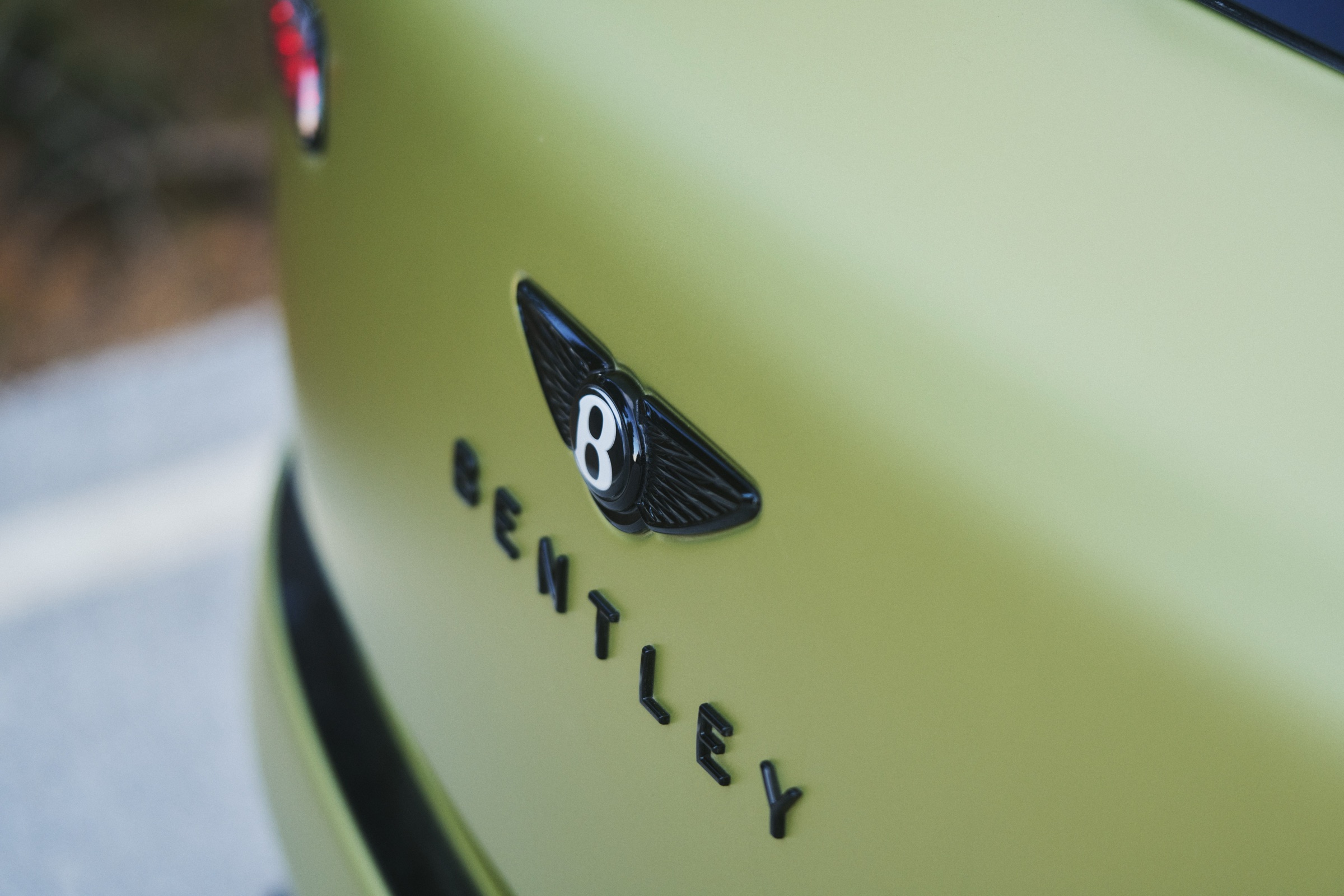 Эмблема Bentley на кузове Torcal
