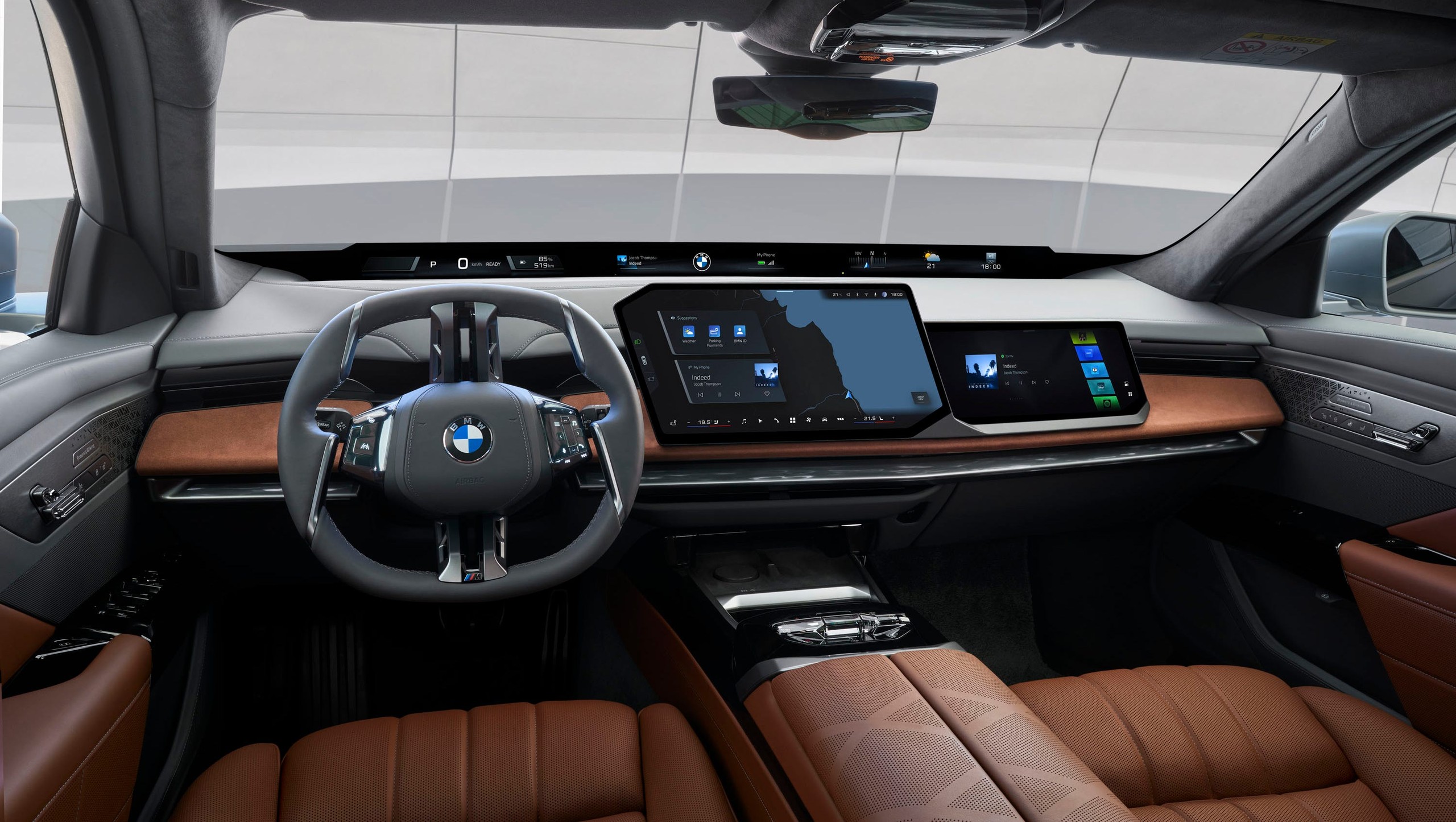 Передняя панель BMW i7