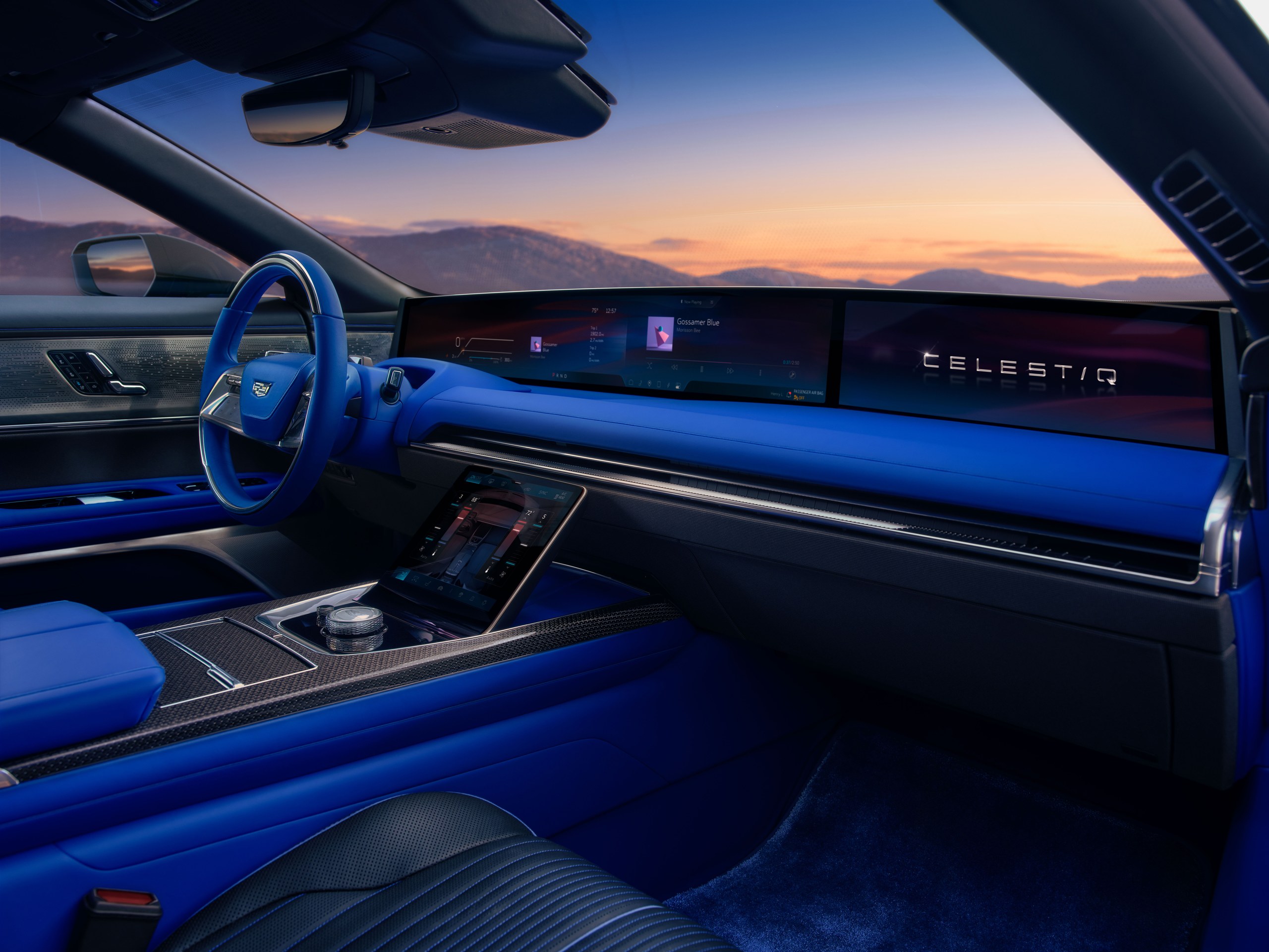 Передняя панель Cadillac CELESTIQ